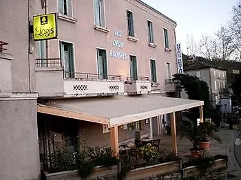 Logis Les Deux Rivieres Hotel Laguépie 2*,  Francia